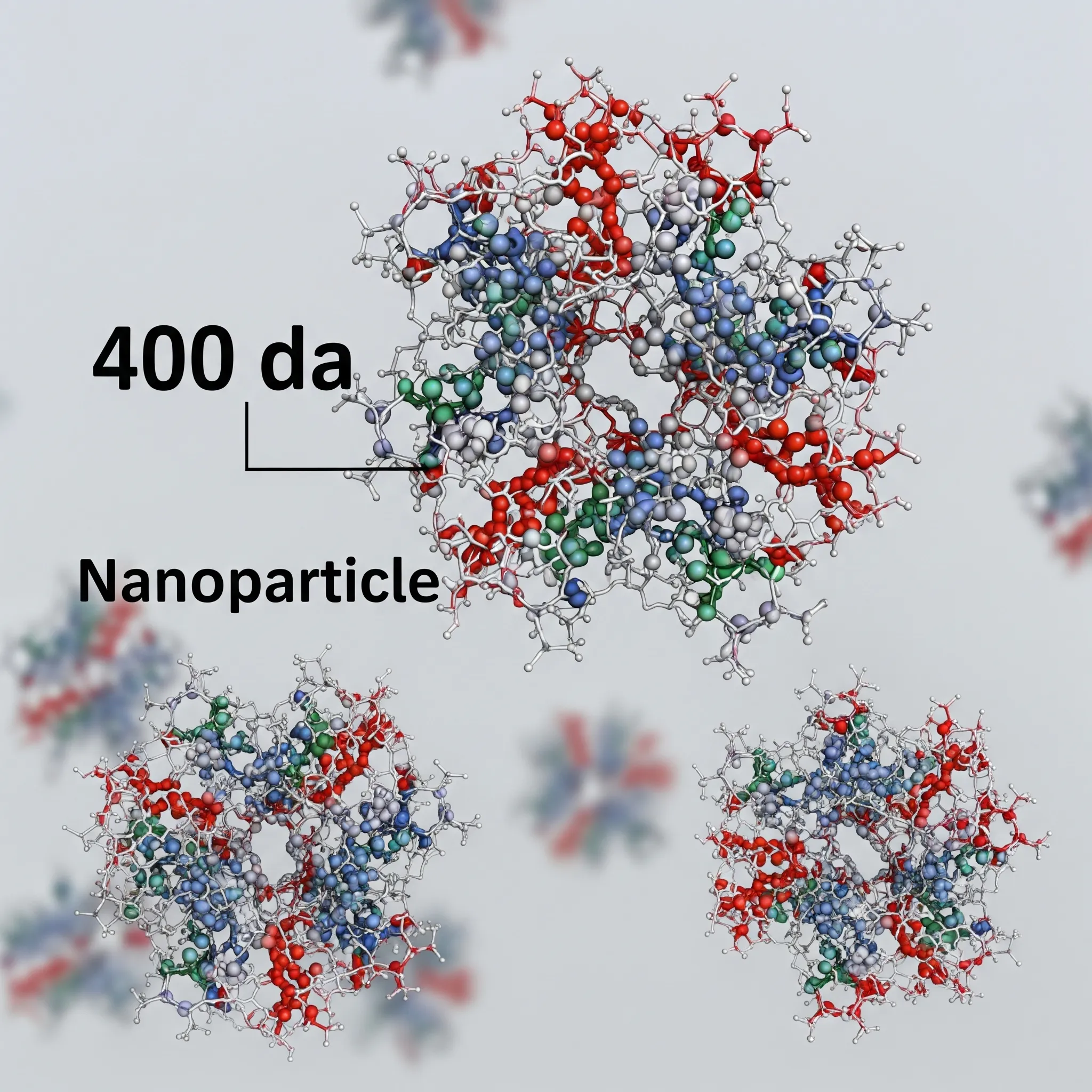 Ilustrasi nano peptida yang mudah diserap tubuh