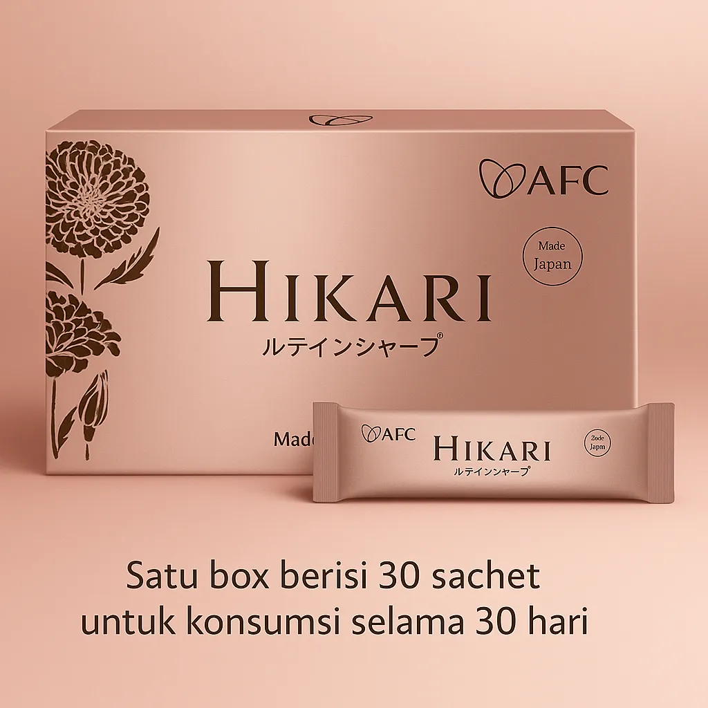 Satu sachet suplemen Hikari AFC