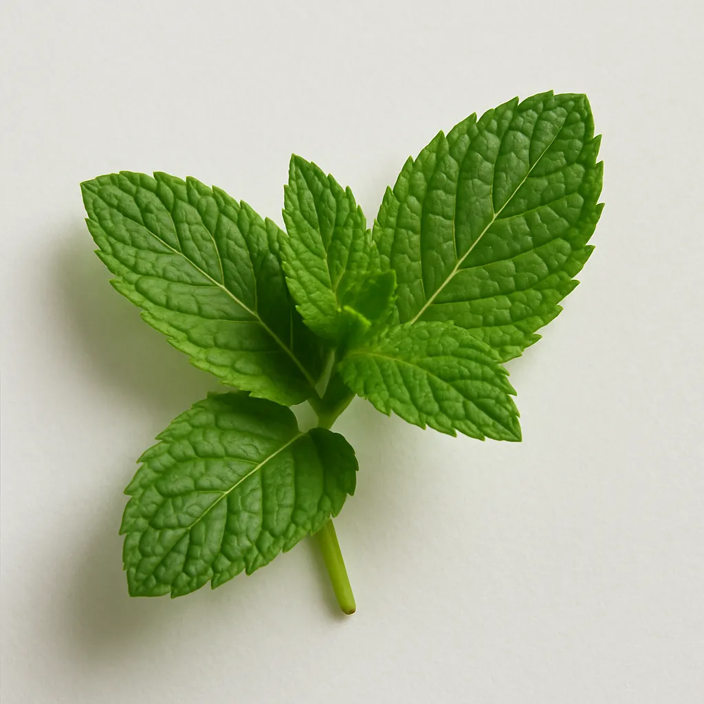 Daun Spearmint sebagai bahan peptida