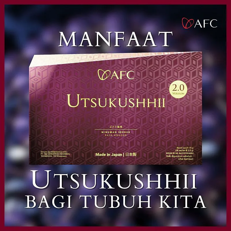 Kemasan terbaru Utsukushhii versi 2.0