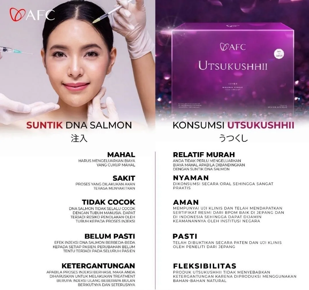 Manfaat dan paten Utsukushhii AFC