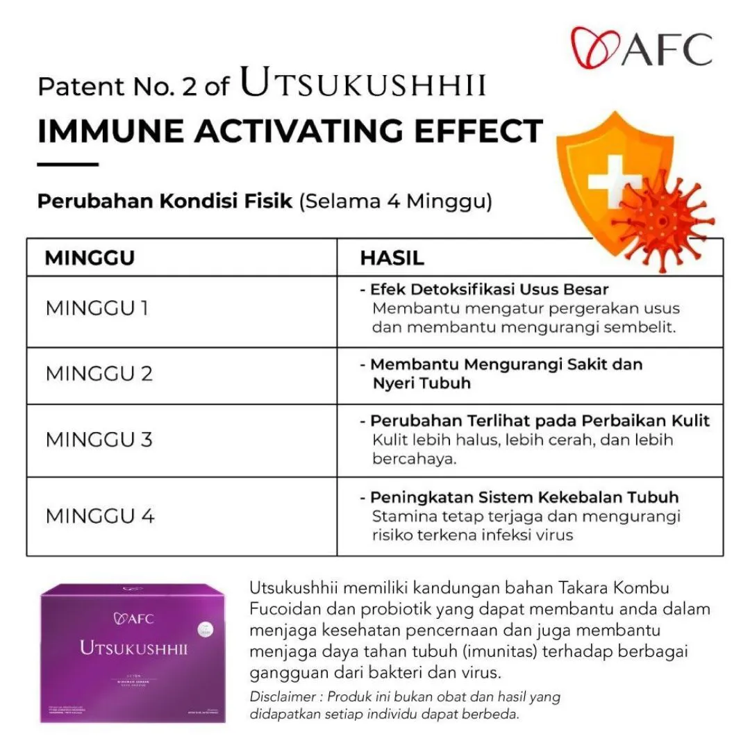 Detail kandungan Salmon DNA